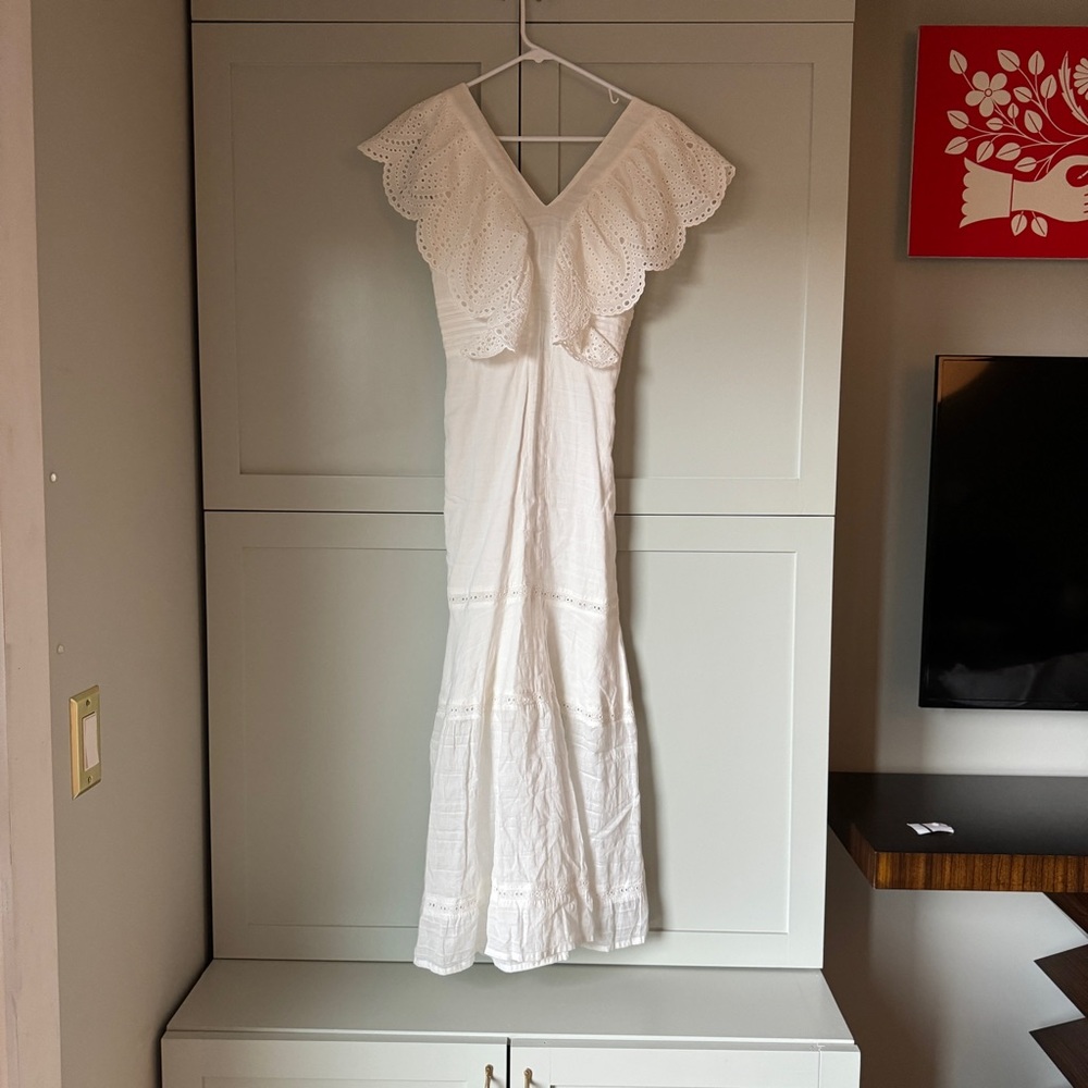 Sir. The label white backless dress